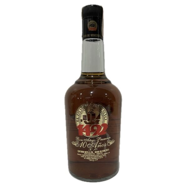 El Descubrimiento 1492 Añejo Premium 10 Años X.O.