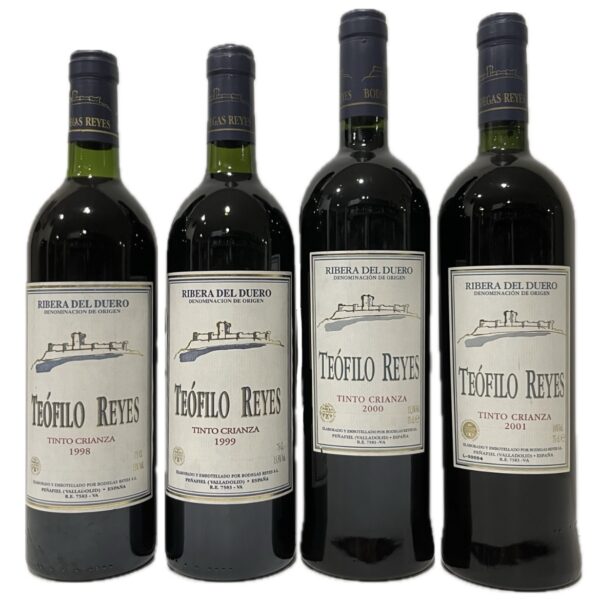 Cata Vertical Teófilo Reyes Crianza 1998, 1999, 2000 y 2001
