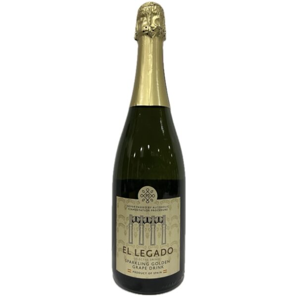 El Legado Sparkling Golden Grape Carbonated Drink 0'0 Alcohol