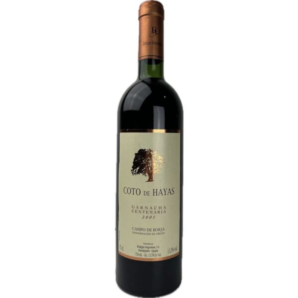 Coto de Hayas Garnacha Centenaria 2001