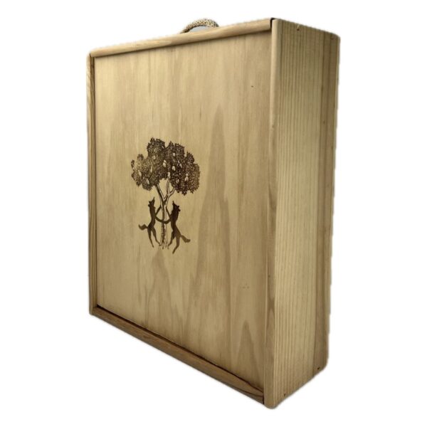 Caja de Madera 3 Botellas Sierra Cantabria