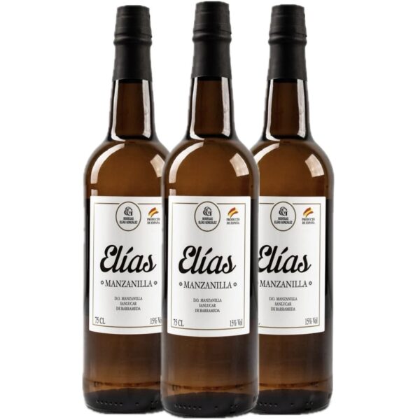 Promoción Feria: 6 Botellas Manzanilla Elías 75cl.